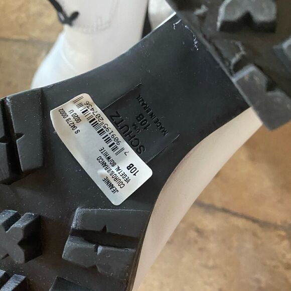 Schultz Jeannie Combat Boots Sz 10 - Picture 8 of 9